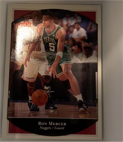 1999-00 Upper Deck Victory #16 Ron Mercer — front