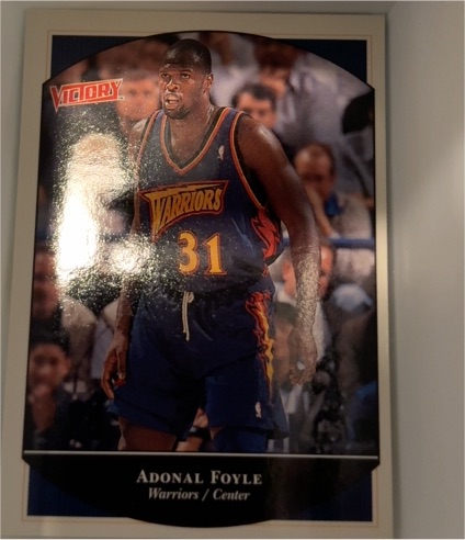 1999 Upper Deck Victory #31 Adonal Foyle — front