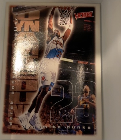 1999-00 Upper Deck Victory #306 Derek Anderson — front