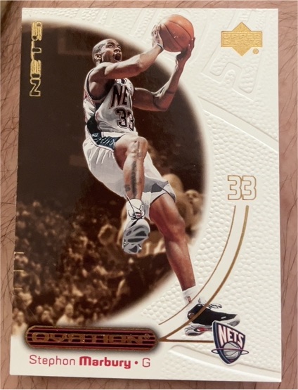 2000-01 Upper Deck Ovation #33 Stephon Marbury — front