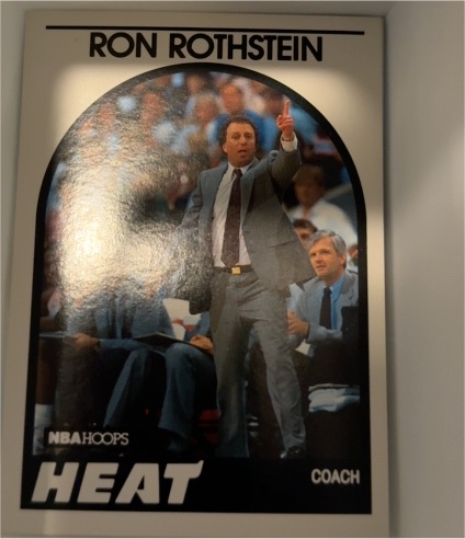 1989-90 NBA Hoops #172 Ron Rothstein — front