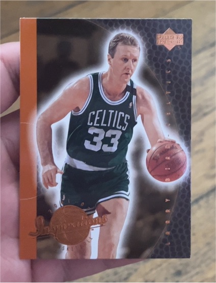 1999-00 Upper Deck NBA Legends #3 Larry Bird — front