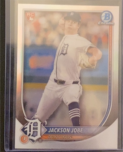 2025 Bowman Chrome #50 Jackson Jobe — front