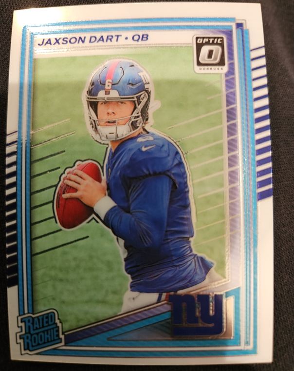 2025 Panini Donruss Optic #273 Jaxson Dart — front