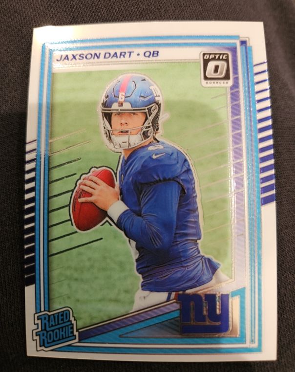 2025 Panini Donruss Optic #273 Jaxson Dart — front