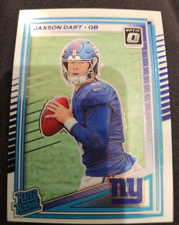 2025 Panini Donruss Optic #273 Jaxson Dart — front