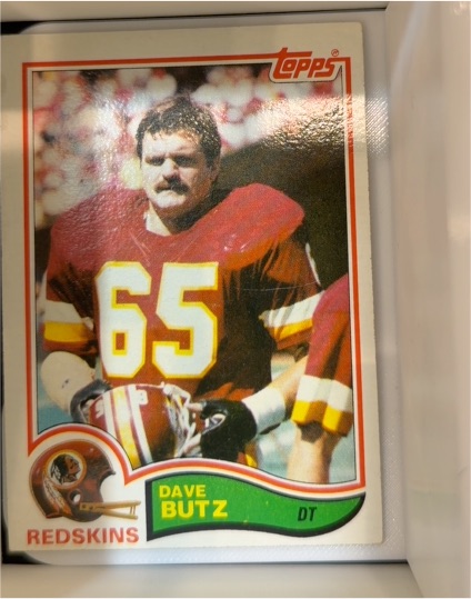 1982 Topps #511 Dave Butz — front