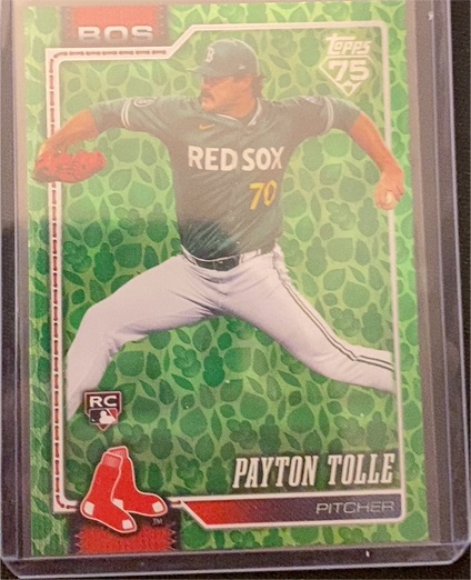 2026 Topps #15 Payton Tolle — front