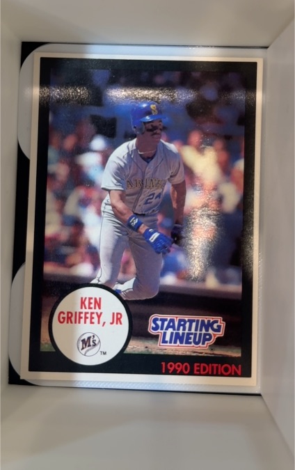 1990 Kenner Starting Lineup #24 Ken Griffey Jr — front