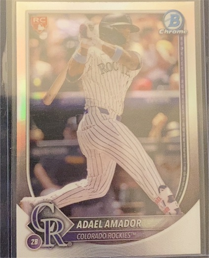 2025 Bowman Chrome #31 Adael Amador — front