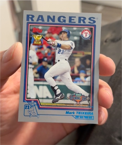 2004 Topps Opening Day #155 Mark Teixeira — front