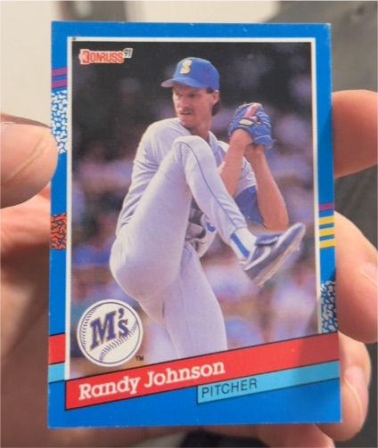 1991 Donruss #134 Randy Johnson — front
