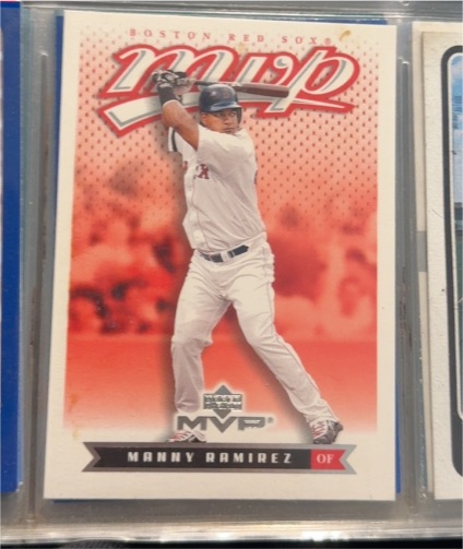 2003 Upper Deck MVP #31 Manny Ramirez — front