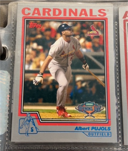2004 Topps Opening Day #25 Albert Pujols — front