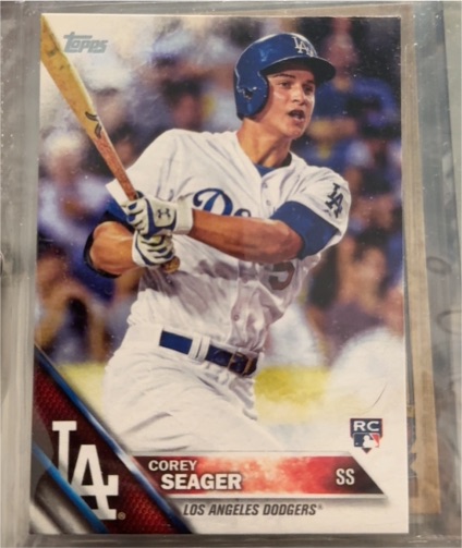 2016 Topps #85 Corey Seager — front