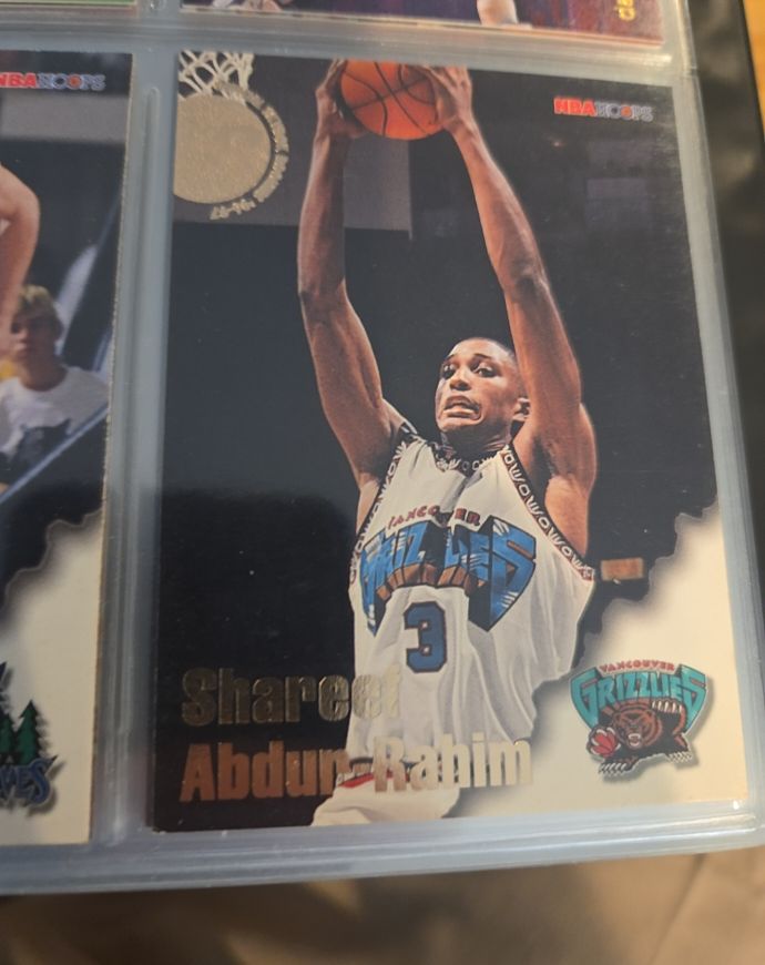 1996-97 NBA Hoops #278 Shareef Abdur-Rahim — front