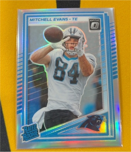 2025 Donruss Optic #254 Mitchell Evans — front