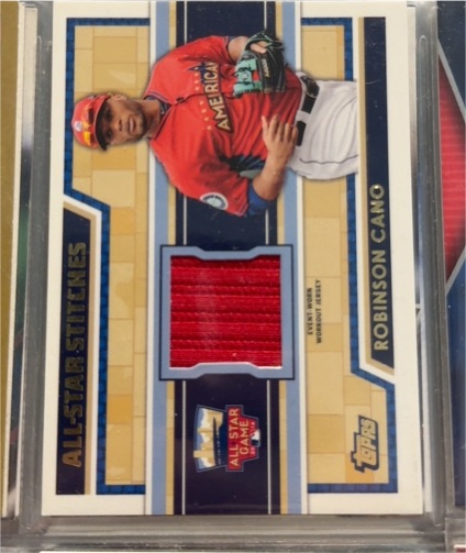 2014 Topps Update All-Star Stitches #ASR-RC Robinson Cano — front