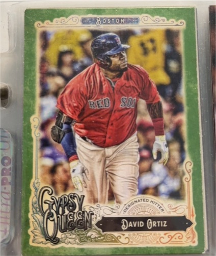 2017 Topps Gypsy Queen #300 David Ortiz — front