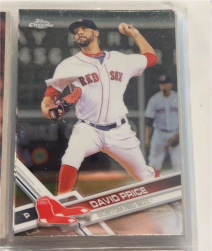 2017 Topps Chrome #147 David Price — front