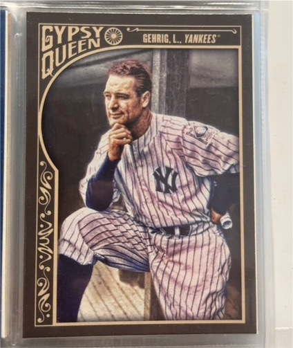 2015 Topps Gypsy Queen Mini #39 Lou Gehrig — front