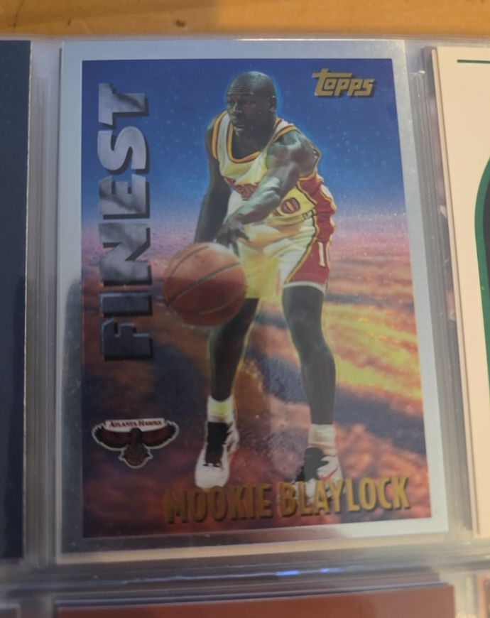 1995-96 Topps Mystery Finest #M9 Mookie Blaylock — front