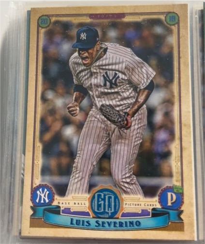 2019 Topps Gypsy Queen #235 Luis Severino — front