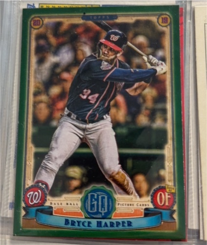 2019 Topps Gypsy Queen #105 Bryce Harper — front
