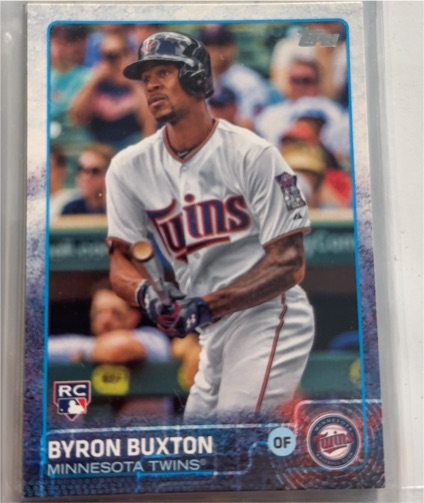 2015 Topps Update #US25 Byron Buxton — front