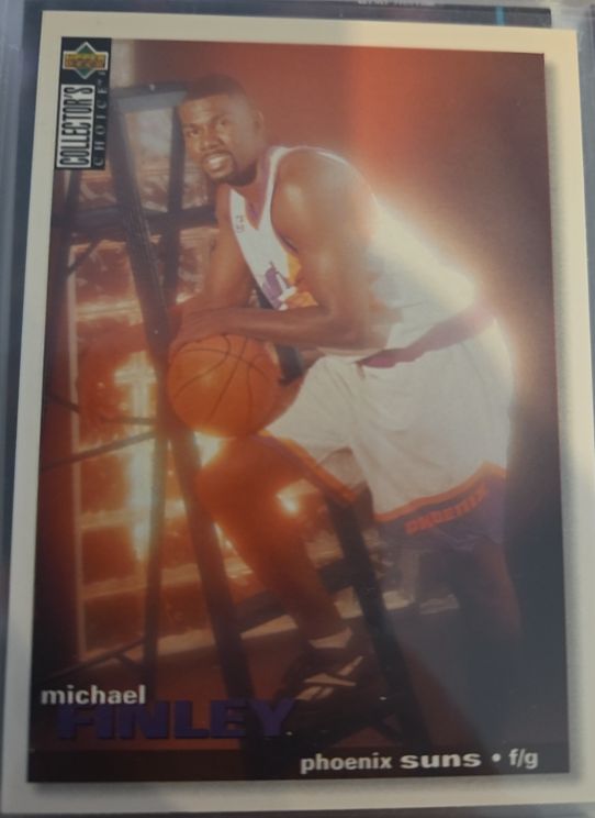 1995-96 Upper Deck Collector's Choice #304 Michael Finley — front