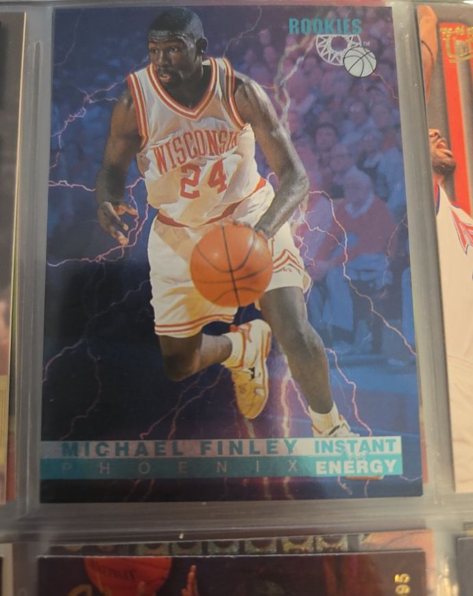 1995 Classic Rookies #IE19 Michael Finley Instant Energy — front