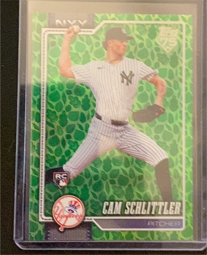 2026 Topps Series 1 #111 Cam Schlittler — front