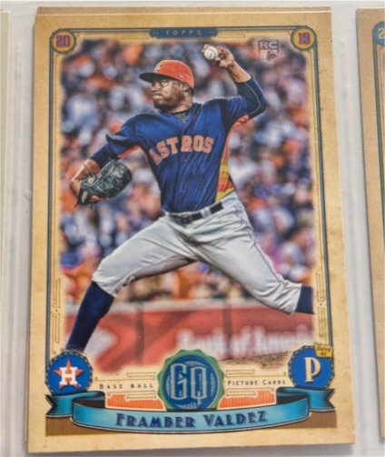 2019 Topps Gypsy Queen #217 Framber Valdez — front