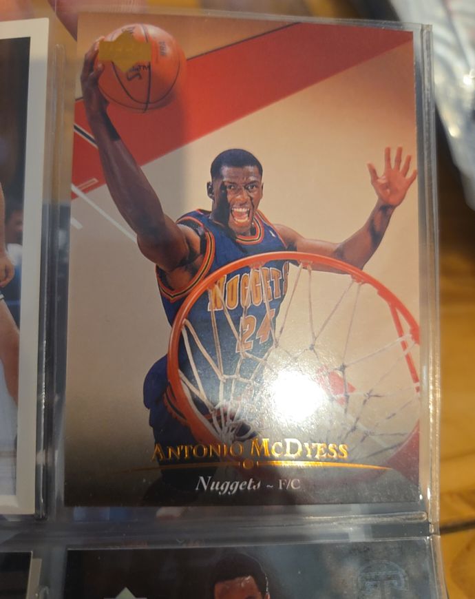 1995-96 Upper Deck #135 Antonio McDyess — front