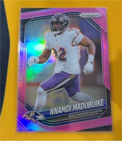 2025 Panini Prizm #22 Nnamdi Madubuike — front