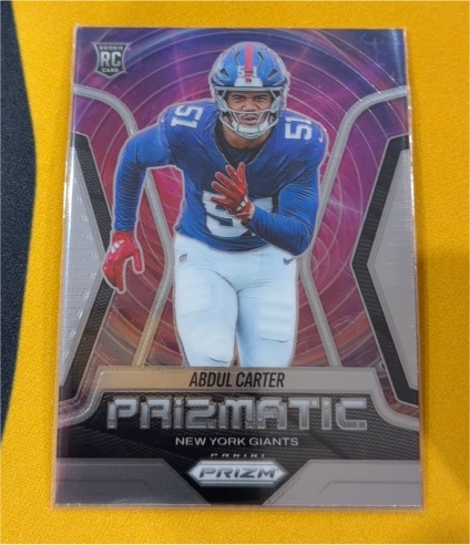 2025 Panini Prizm #10 Abdul Carter — front