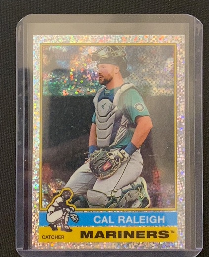 2025 Topps Heritage #472 Cal Raleigh — front