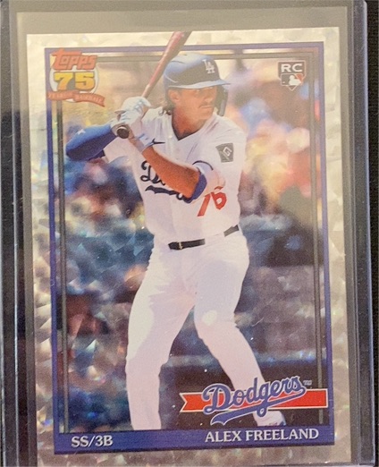 2026 Topps Series 1 #T91-35 Alex Freeland — front