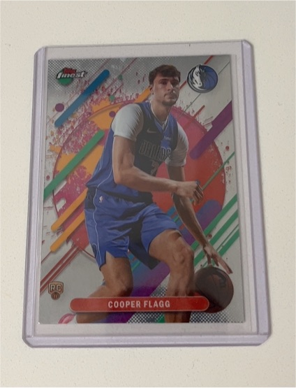 2025-26 Topps Finest #1 Cooper Flagg — front