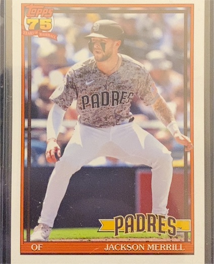 2026 Topps Series 1 #T91-78 Jackson Merrill — front