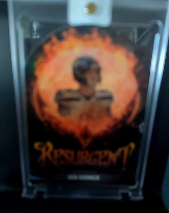 2025 Panini Phoenix Resurgent Snow Globe SSP Sam Darnold — front