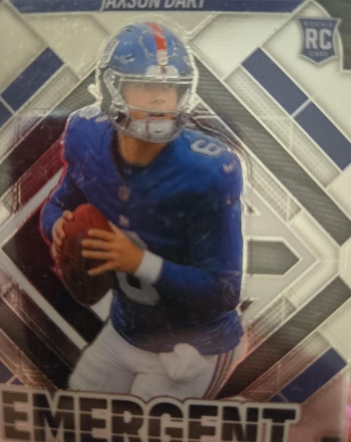 2025 Panini Prizm Emergent #6 Jaxson Dart — front