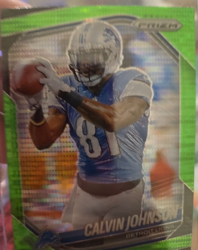 2025 Panini Prizm #111 Calvin Johnson — front