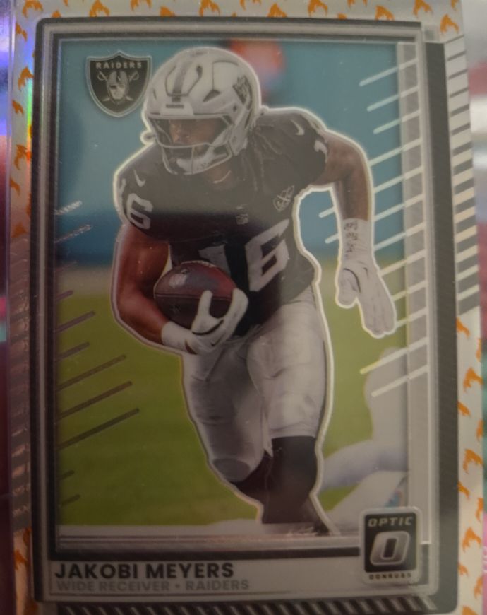 2025 Panini Donruss Optic #77 Jakobi Meyers — front