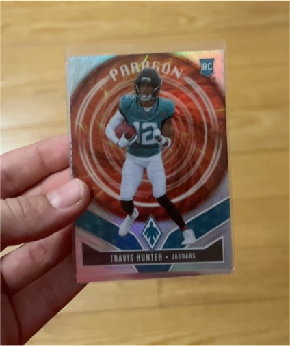 2025 Panini Phoenix Paragon #12 Travis Hunter — front
