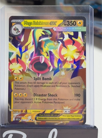 2026 Pokémon Ascended Heroes #061 Mega Elektross EX — front