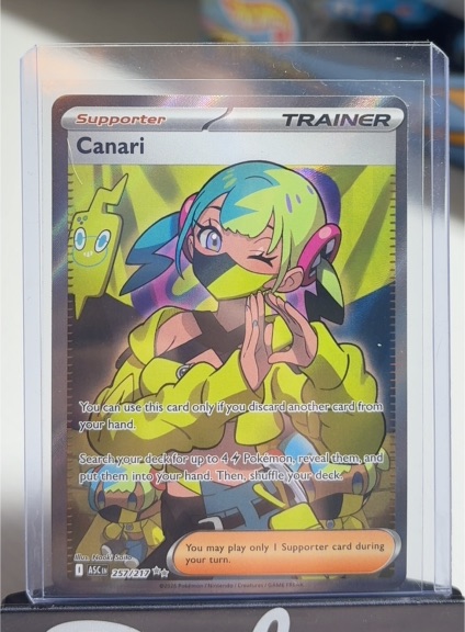 2023 Pokémon TCG Ascended Heroes #257 Canari — front