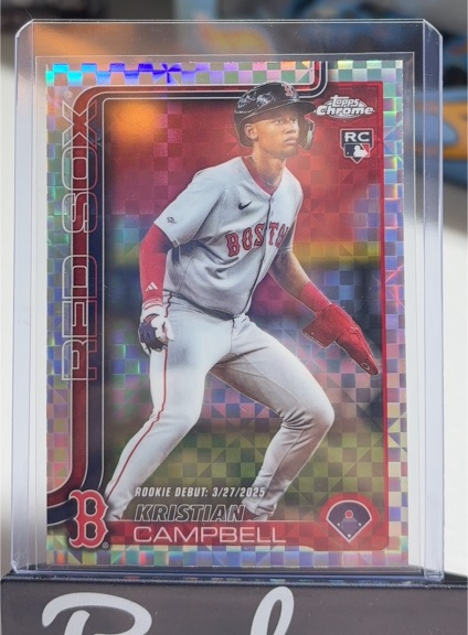2025 Topps Chrome Update #USC188 Kristian Campbell — front