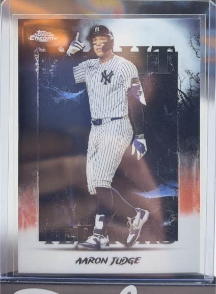 2025 Topps Chrome Update Series #NT-1 Aaron Judge — front