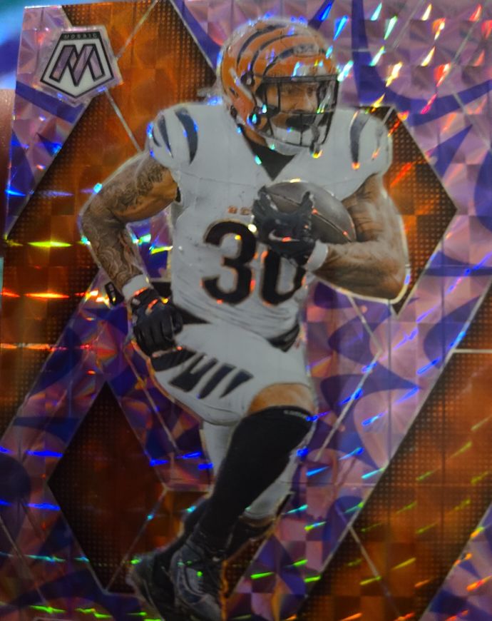 2022 Panini Mosaic #43 Joe Mixon — front